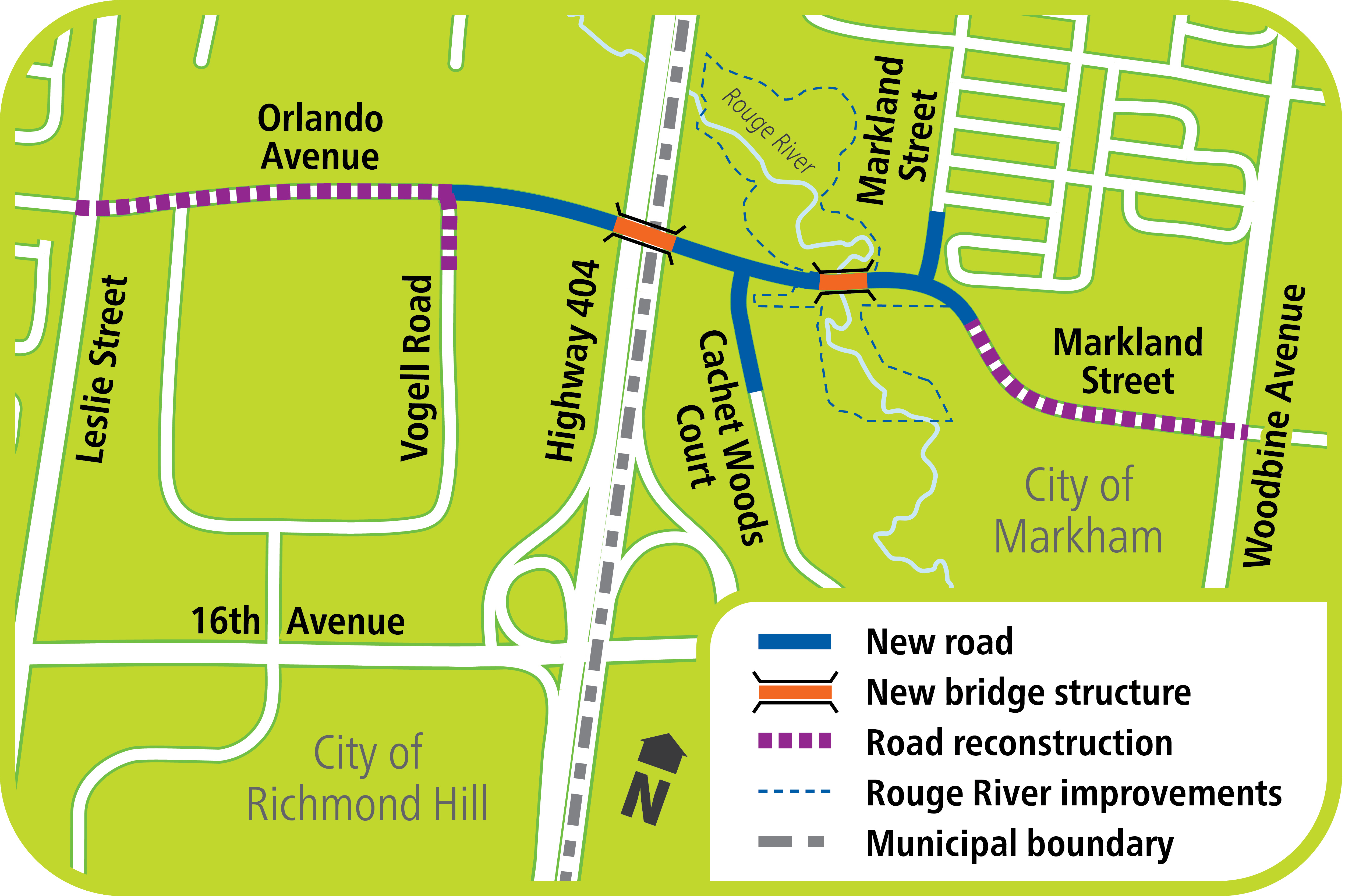 404 Road Crossing Project Map